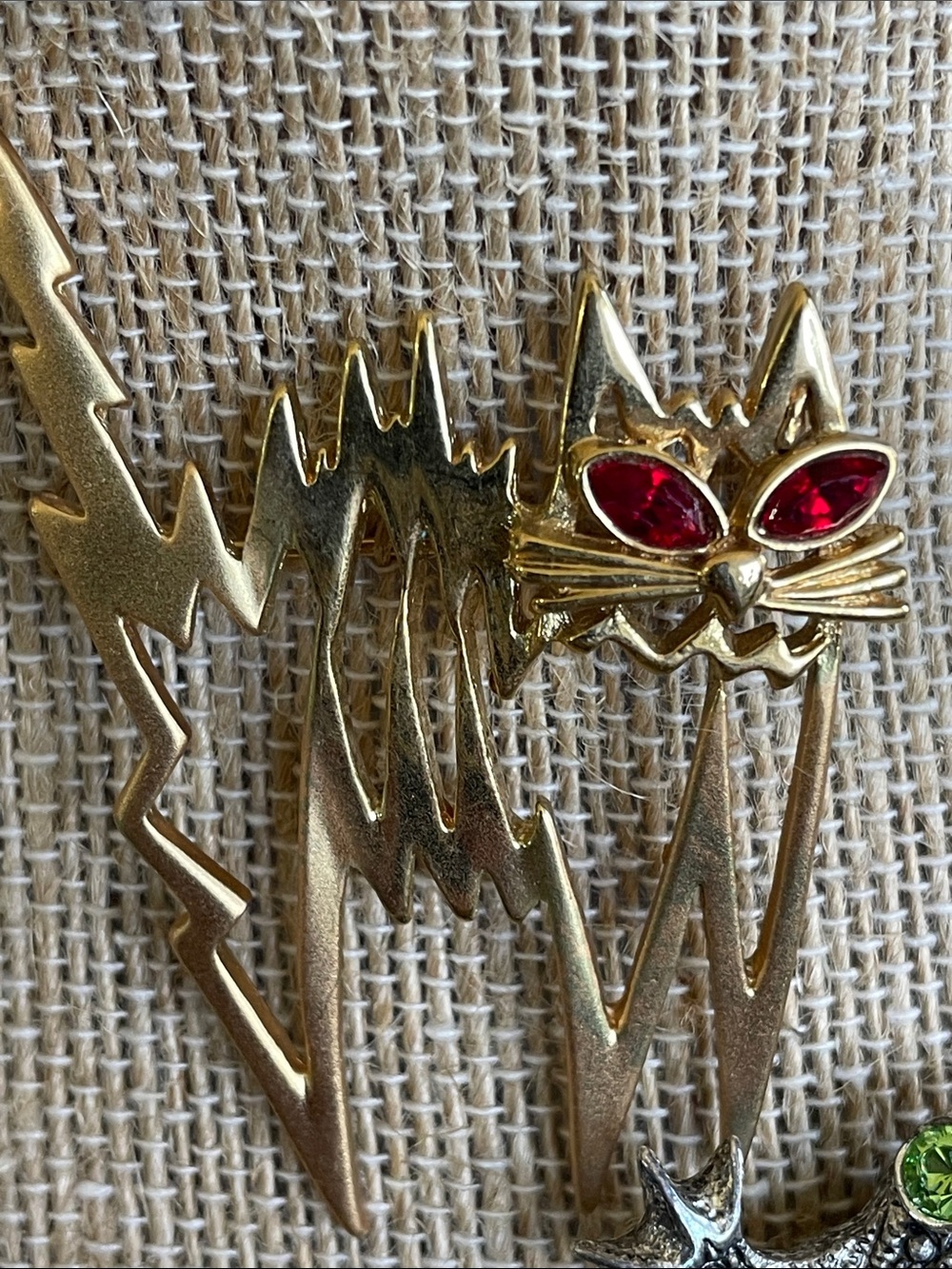 Jelly Belly frog & Cat Brooch set - Picture 3 of 8